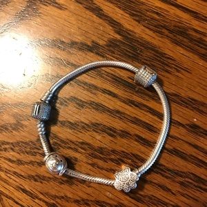 Pandora Bracelet with Charms